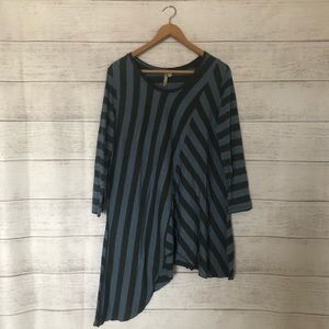 Comfy USA Stripe Tunic Top